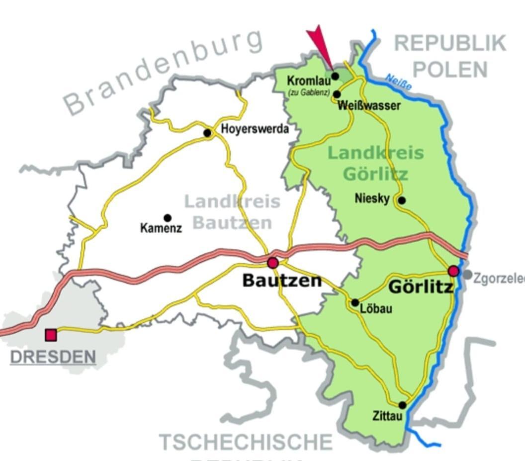 Ferienwohnung Im Gutshof Direkt Gegenueber Dem Schloss, Rhododendronpark Mit Terrasse Und Wlan Kromlau Dış mekan fotoğraf